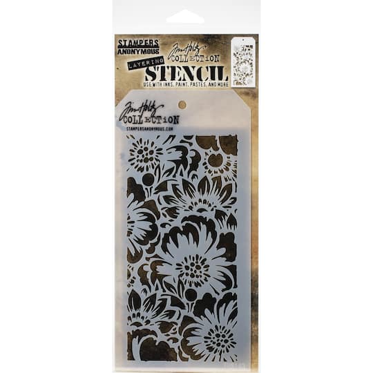 Stampers Anonymous Tim Holtz&#xAE; Bouquet Layered Stencil